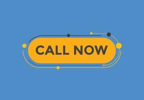 Call now button.call now text web template. Sign icon banner vector