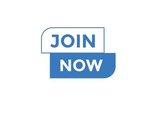 Join now button. Good idea text web banner template. Sign icon banner