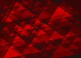 geometric red background vector