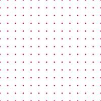Pink polka dots on white background. Seamless vector pattern. illustration