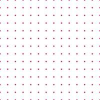 Pink polka dots on white background. Seamless vector pattern. illustration