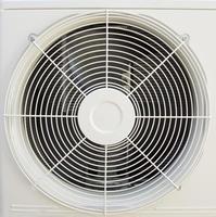 Ventilation fan of air conditioner photo