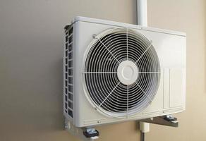 Ventilation fan of air conditioner photo