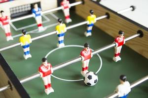 Table soccer game photo