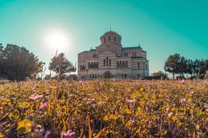 Sevastopol Crimea . Vladimir's Cathedral in Chersonesos. photo