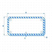 plano de banner con componentes de un dibujo de ingeniería. tecnología digital y diseño de ingeniería. maqueta vacía para texto y gráfico. vector