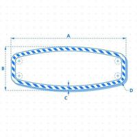 plano de banner con componentes de un dibujo de ingeniería. tecnología digital y diseño de ingeniería. maqueta vacía para texto y gráfico. vector