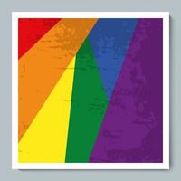 Gradient Texture Rainbow Background. Symbol LGBT. Gender Equality vector