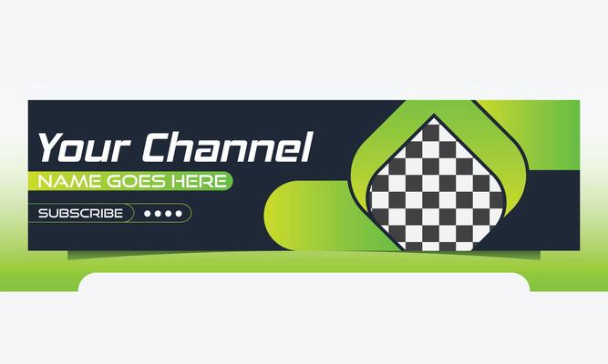 Cover design template for social media
