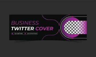 Social media cover and header design vector