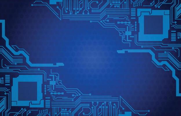 Technology Background with Circuit Concept