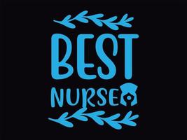 Nurse t-shirt design file vector