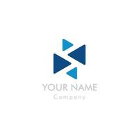 Vector logo design template for business. Technology innovation sign.