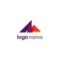 Vector logo design template for business. Technology innovation sign.