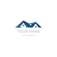 Real Estate logo, Builder logo, Construct. vector