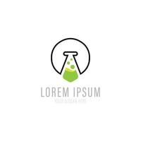 logo lab for your company's business icon. vector