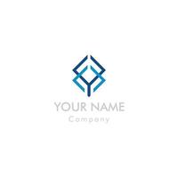 Vector logo design template for business. Technology innovation sign.