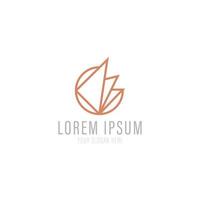 Vector logo design template for business. Technology innovation sign.