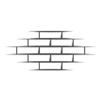 Vintage brick wall vector