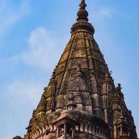 Morning View of Royal Cenotaphs Chhatris of Orchha, Madhya Pradesh, India, Orchha the lost city of India, Indian archaeological sites photo