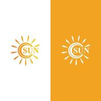 Sun Vector illustration Icon