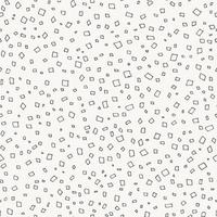 Abstract doodle pattern. Confetti hand drawn vector seamless background. Monochromatic simple repeating print.