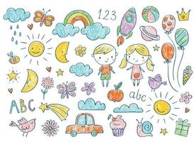 https://static.vecteezy.com/system/resources/thumbnails/008/566/350/small/hand-drawn-kids-doodle-set-drawings-for-children-in-color-on-white-background-school-preschool-kindergarten-baby-shower-related-design-elements-set-vector.jpg