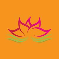 Beauty Vector lotus icon