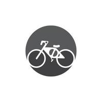 diseño de ilustración de logotipo de bicicleta vector