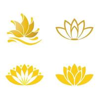 Beauty Vector lotus icon