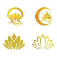 Beauty Vector lotus icon