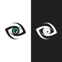 Eye Care vector logo design