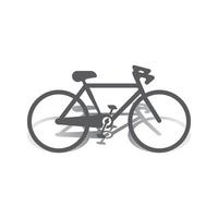 diseño de ilustración de logotipo de bicicleta vector
