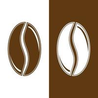 coffee bean icon vector