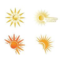 Sun Vector illustration Icon