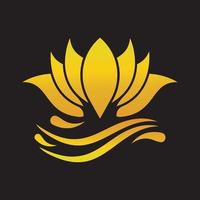 Beauty Vector lotus icon