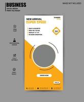 formas modernas de banner de venta con vector