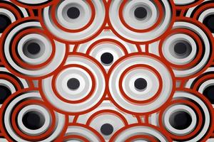 abstract circle pattern background vector