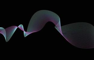 Abstract background, line wave element, sound spectrum equalizer wallpaper, vector futuristic particle technology illustration.