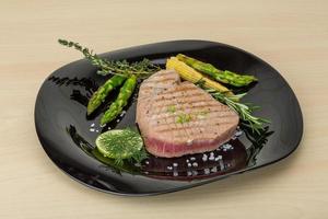 Grilled Tuna steak photo