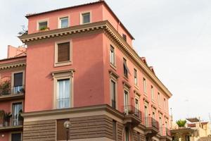 Roma, Italia. detalles arquitectónicos típicos de la ciudad vieja foto