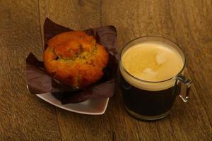 muffin con espresso foto