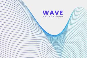 grey wave background vector