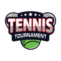 tennis logo design, sports logo vector