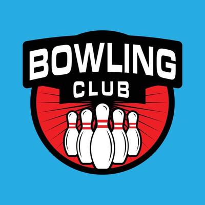 bowling logo design, sports logo