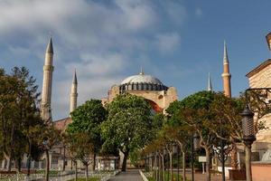 museo hagia sophia en sultanahmet, estambul, turquía foto