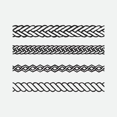 Rope drawing illustration