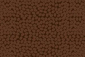 coffee beans abstract seamless pattern background texture vector