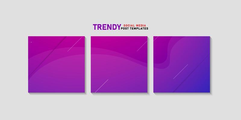 Abstract Purple Background Editable Post Template For Social Media Banners for Digital Marketing. Promotion Brand Fashion. Stories. Streaming. Eps10 Vector Illustration