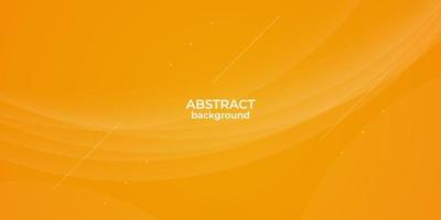 abstract orange yellow background with fluid shapes.3d look with lines. colorful design. bright and modern concept. eps10 vector